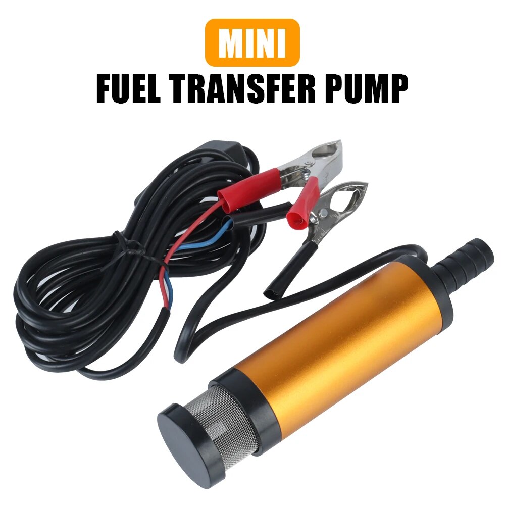 Water Pump Submersible Mini - سيارة مضخة زيت كهربائية مقشر سبائك