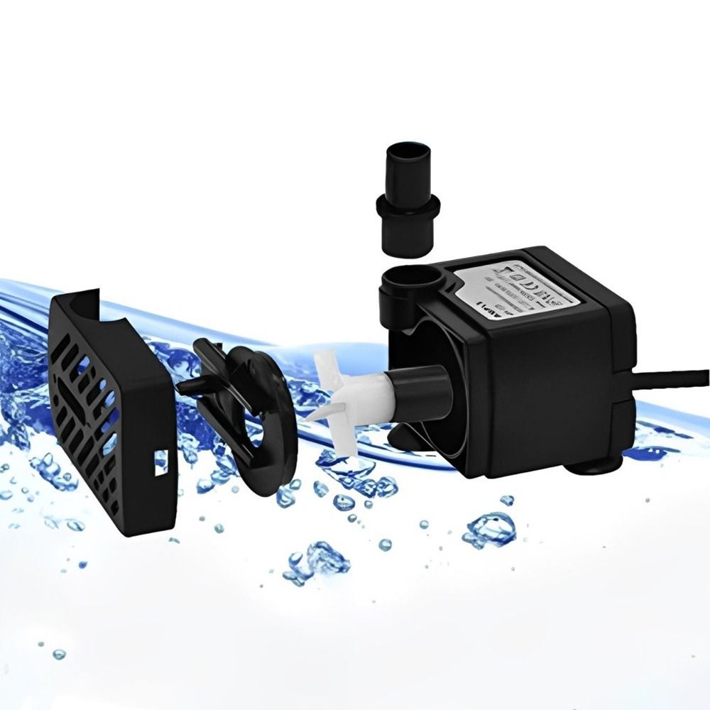 مضخة مياه غاطسة سوداء فائقة ال - مراجعة Water Pump Submersible Mini وسعره