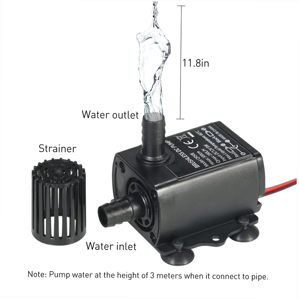 فائقة الهدوء USB صغير DC5V 4.8 - مراجعة Water Pump Submersible Mini وسعره
